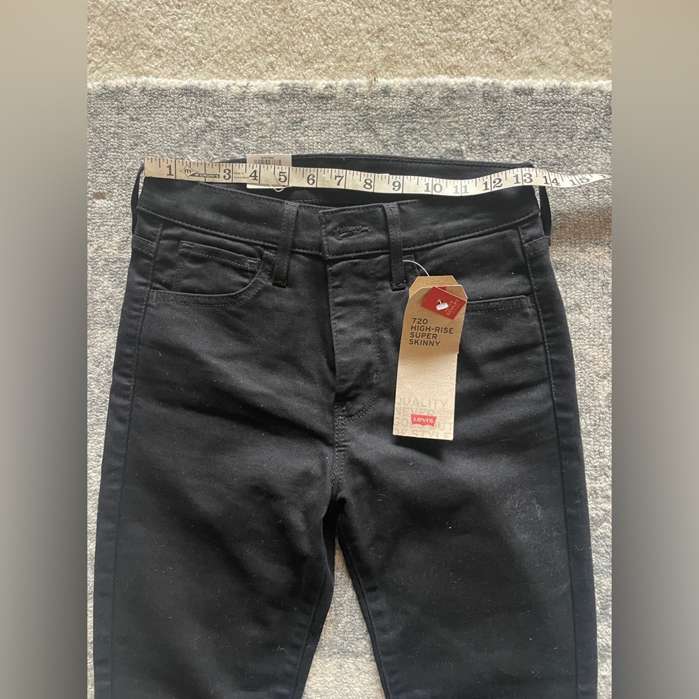Levi's | Women’s Black High-Rise Super Skinny Jeans | 27